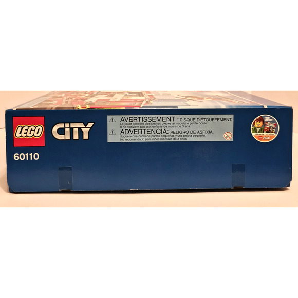 FIRE STATION Lego City LEGO Set #60110 NEW Sealed RETIRED Unopened - Picture 14 of 16
